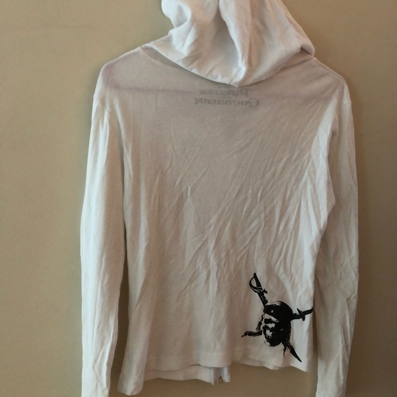 RARE!! Hot Topic Pirates of the Caribbean hoodie - Picture 3 of 10
